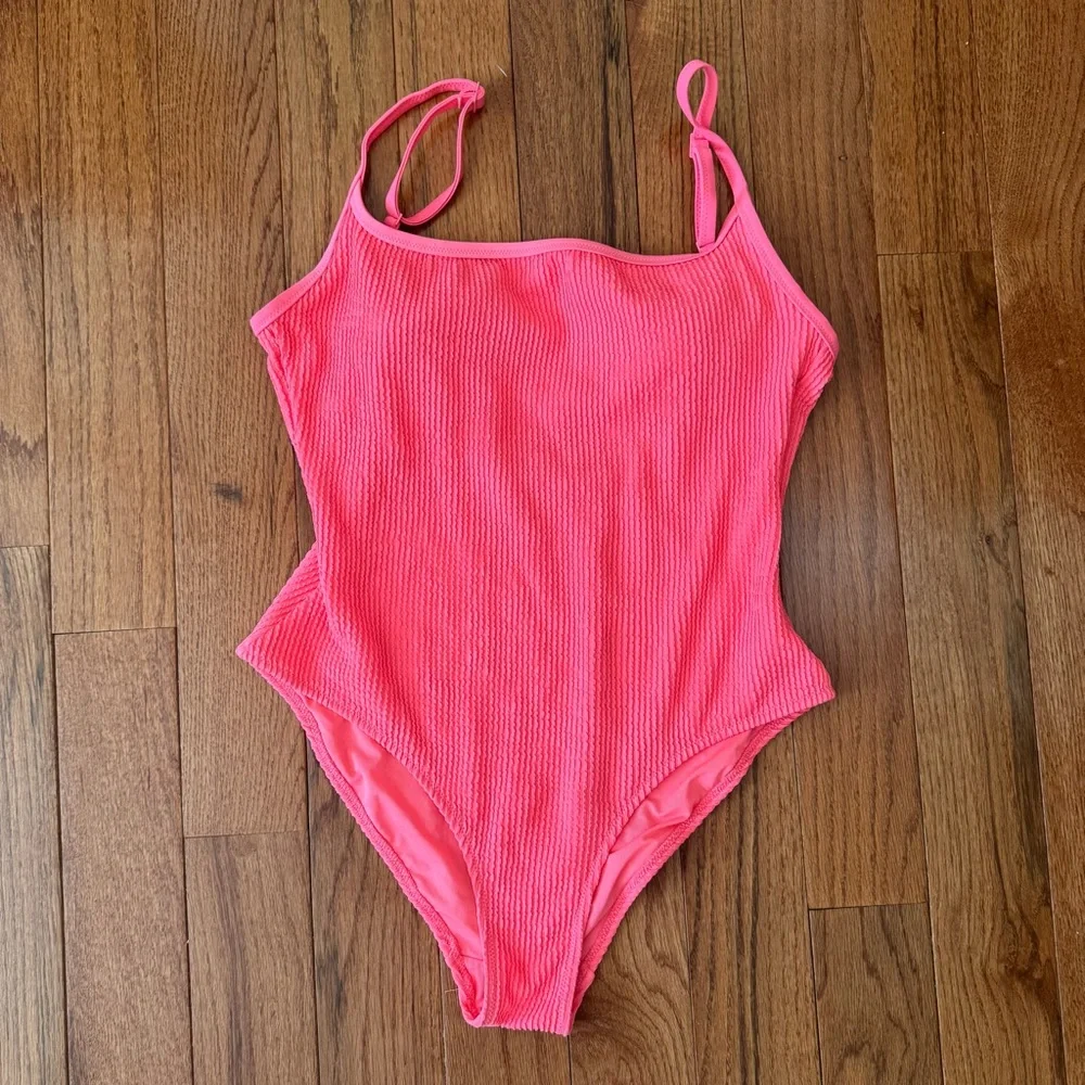 Aerie Pink One-Piece Swimsuit - Picture 3 of 8